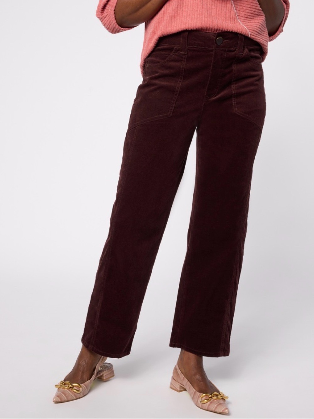 Democracy | Absolution Skyrise Straight Leg Corduroy Pant | Women’s Pant | NWT